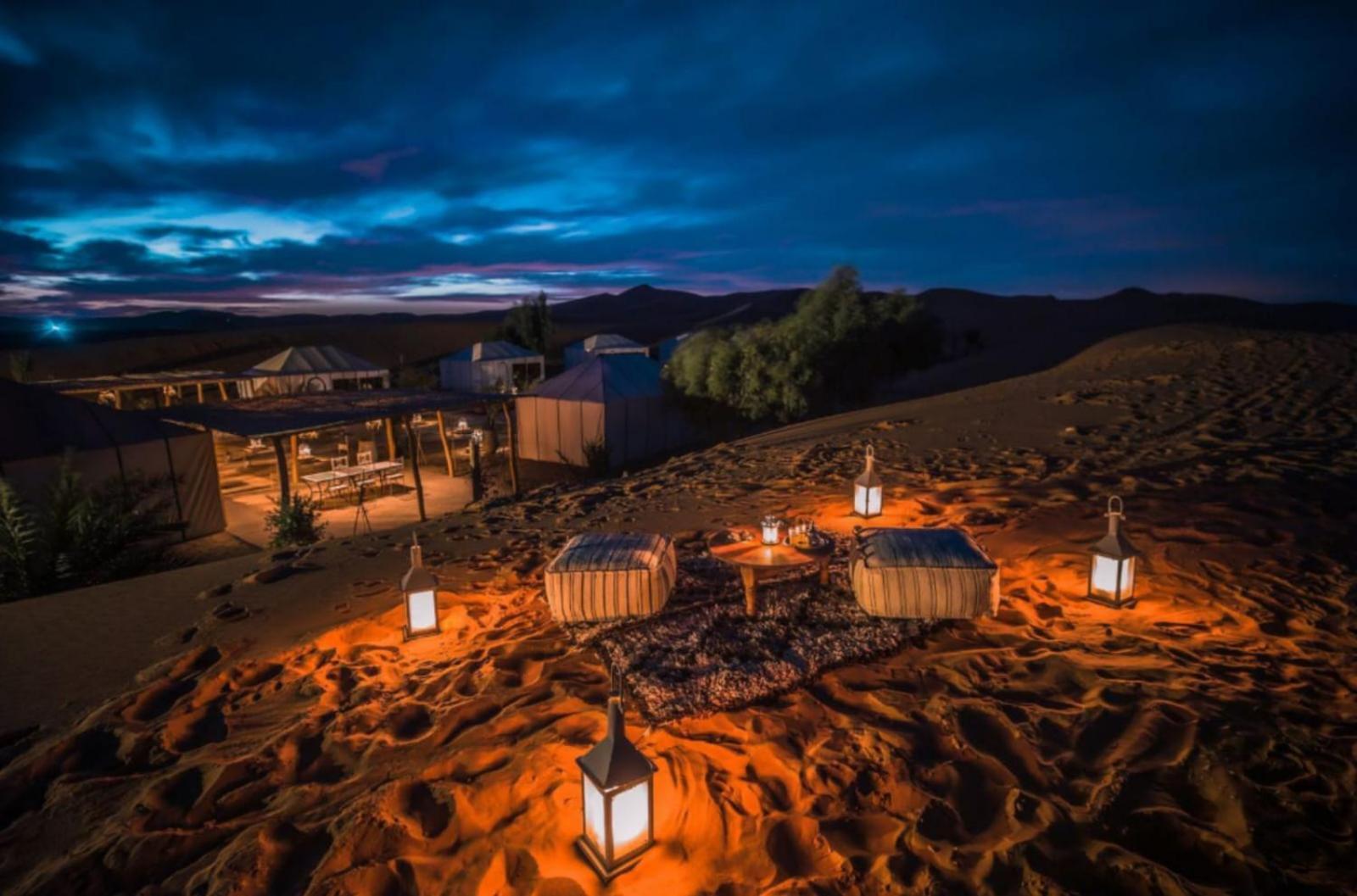 Hotel Itran Luxury Camp à Merzouga Extérieur photo